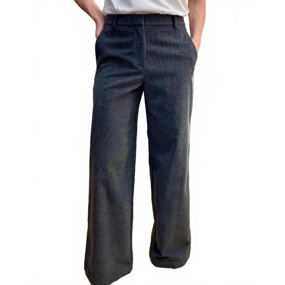NEW TWP dylan corduroy pant in charcoal heather grey